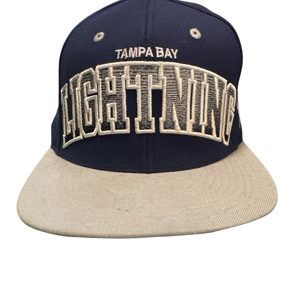 Mitchell & Ness Blue Tampa Bay Lightning NHl Snap back Trucker Cap